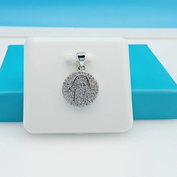 "925 Sterling Silver CZ Beautiful Pendant for Women, 1USPAR4077 - Picture 7 of 11